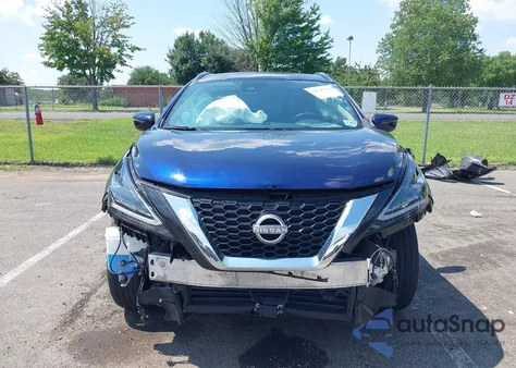 2023 Nissan Murano Sv Intelligent Awd из США, поврежденный, VIN 5N1AZ2BS4PC109991